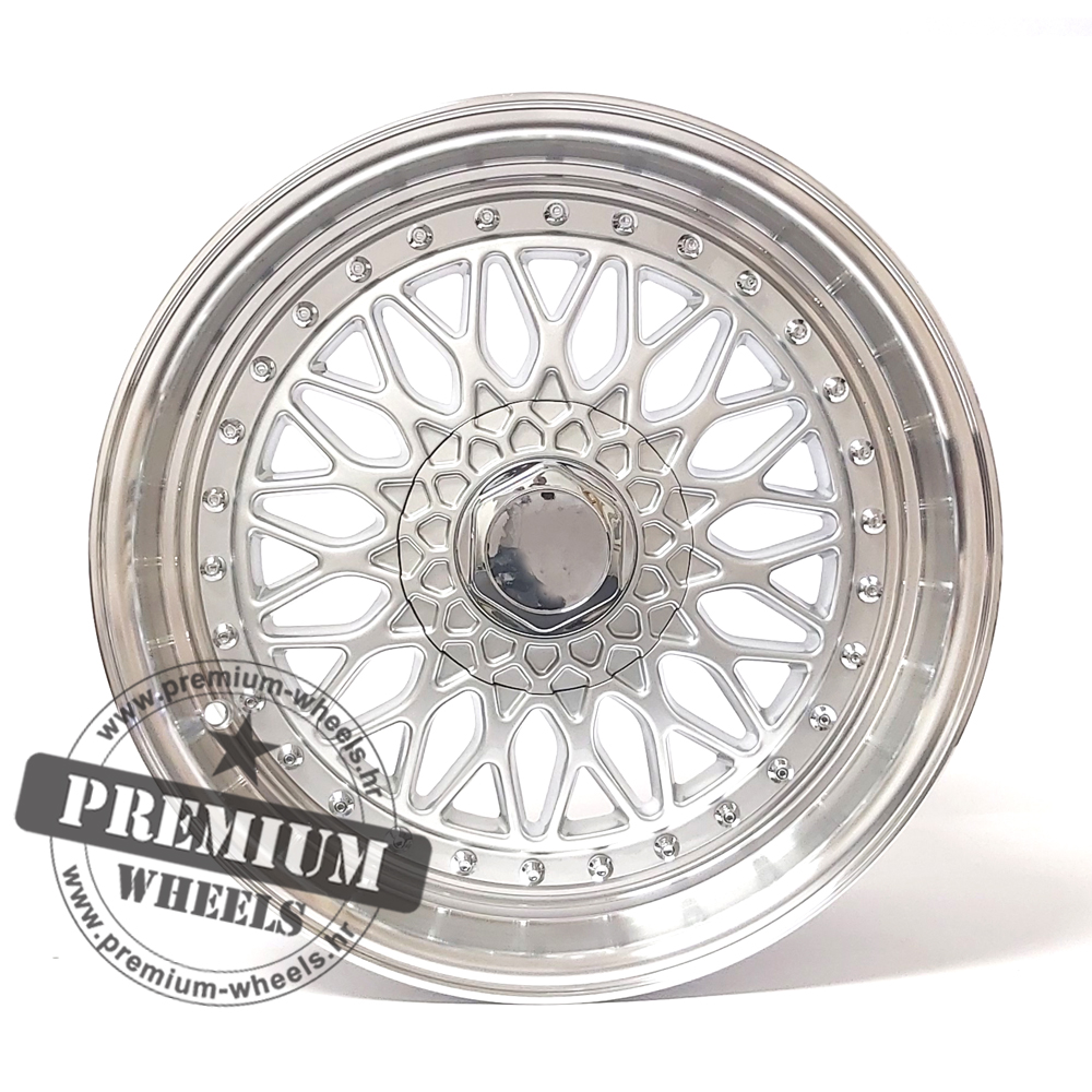 Alu felga BBS style 5X114.3 18" BBY479 ET38 Srebrna sa poliranim rubom -  Premium Wheels